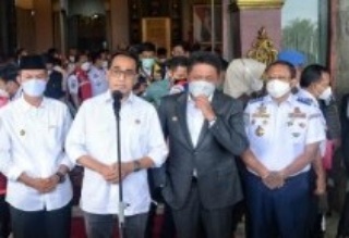 Menhub Bersama Pemda Sumsel Bahas Proyek Pembangunan Pelabuhan Palembang Baru