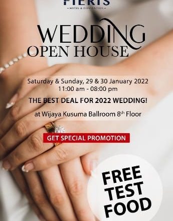 Fieris Hotel Rawamangun Siapkan Paket Pernikahan di Gelaran ‘Wedding Open House’