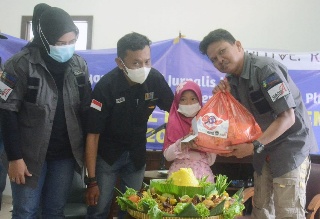 Sambut HPN, YPJI Salurkan Sembako Untuk Anak Yatim dan 200 Wartawan