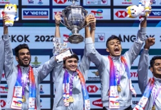 India Juara Thomas Cup 2022