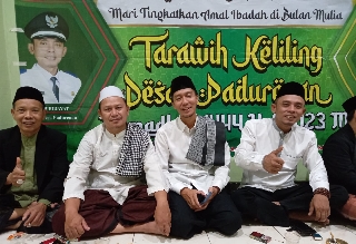 Pemdes Padurenan Gelar Tarawih Keliling