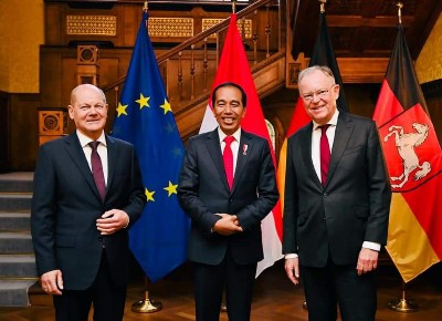 Presiden Jokowi Resmikan Paviliun Indonesia di Hannover Messe 2023