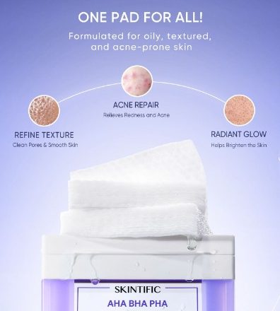 SKINTIFIC luncurkan AHA BHA PHA Exfoliating Pads:  Solusi Eksfoliasi Lembut, Efektif, dan Aman untuk Semua Jenis Kulit