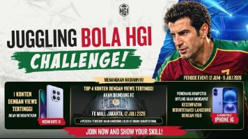 HGI Buka Jalan ke Panggung Bersama Luís Figo Lewat Kompetisi Juggling